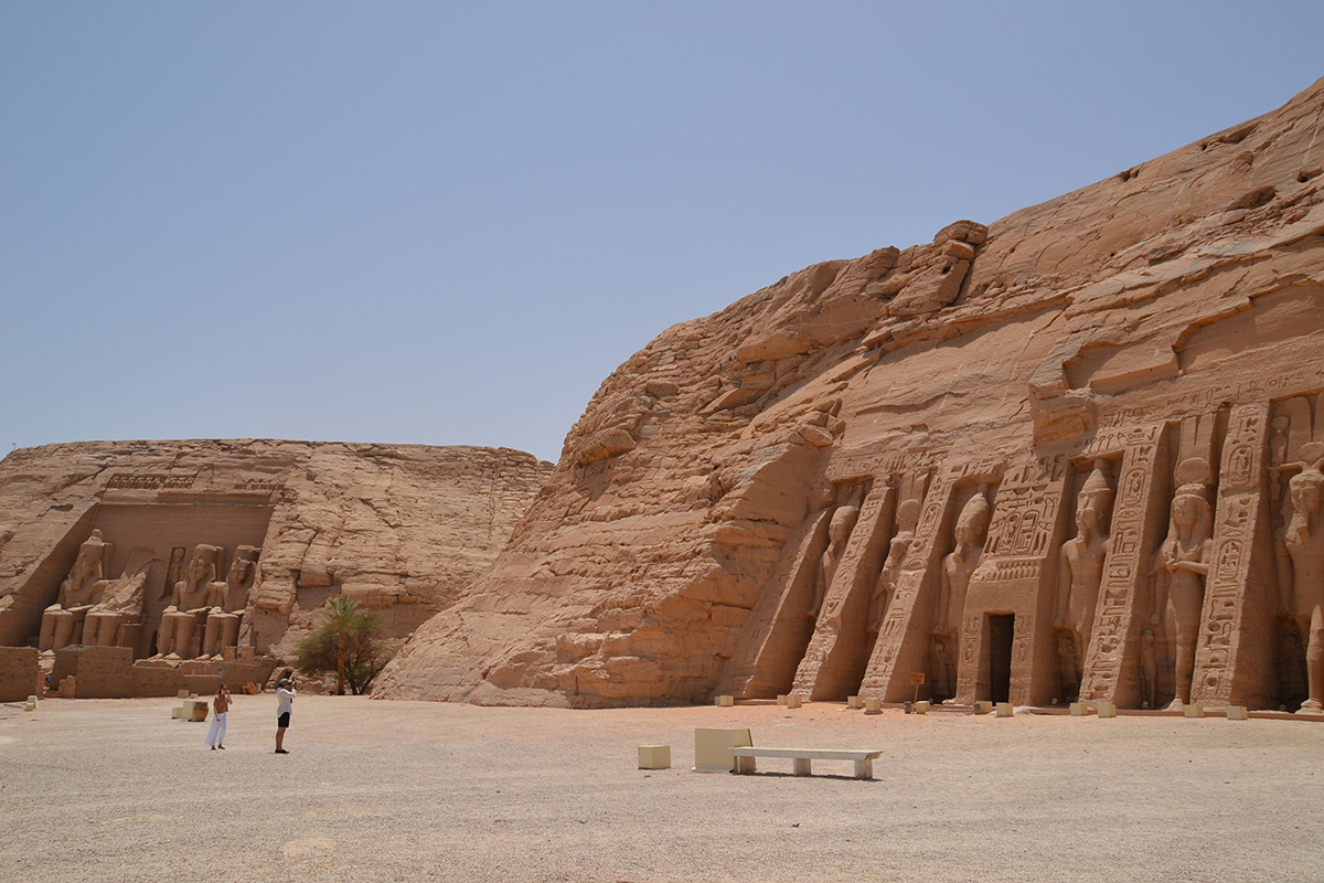 Discovering the temples of Abu Simbel
