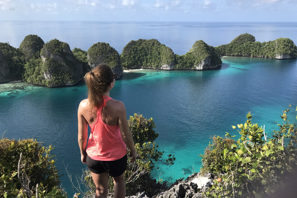 Island-hopping on the extraordinary Prana by Atzaro in Raja Ampat, Indonesia