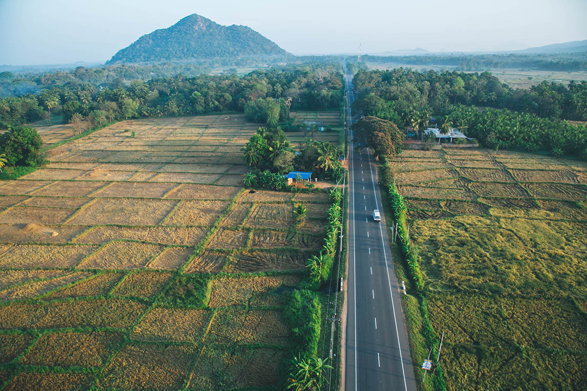 Hot-air ballooning over Sri Lanka's Cultural Triangle
