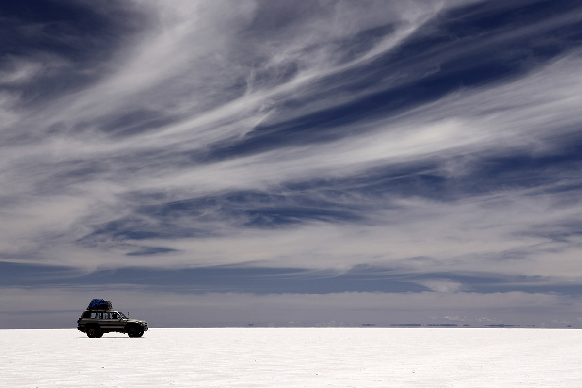 Bolivia salt pans