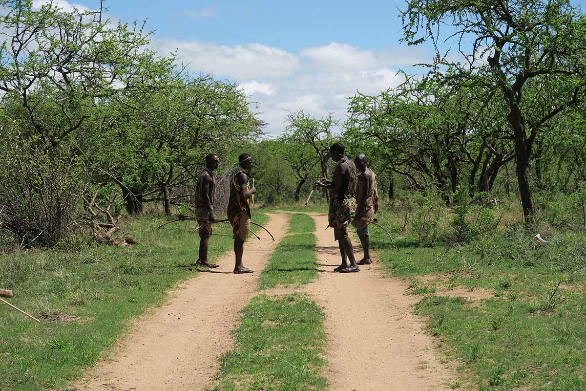 A MORNING WITH THE HADZABE BUSHMEN