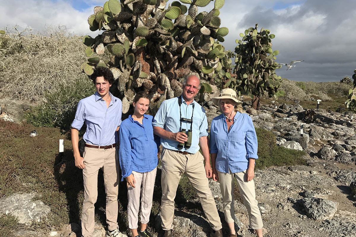 Family trip to the Galapagos