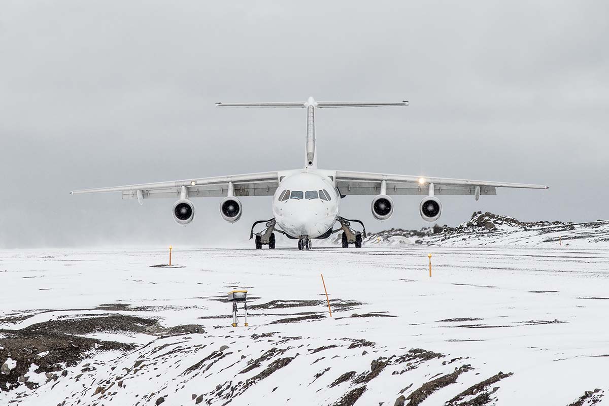 Fly to Antarctica