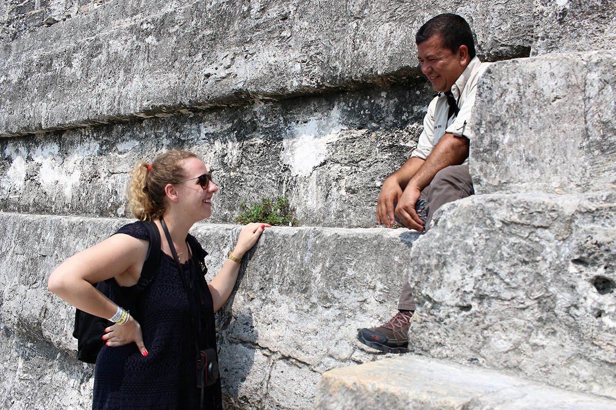 Exploring Uaxactun, Guatemala
