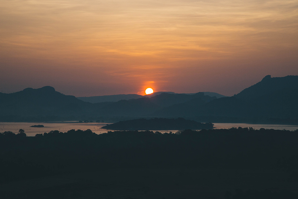Hot-air ballooning over Sri Lanka's Cultural Triangle