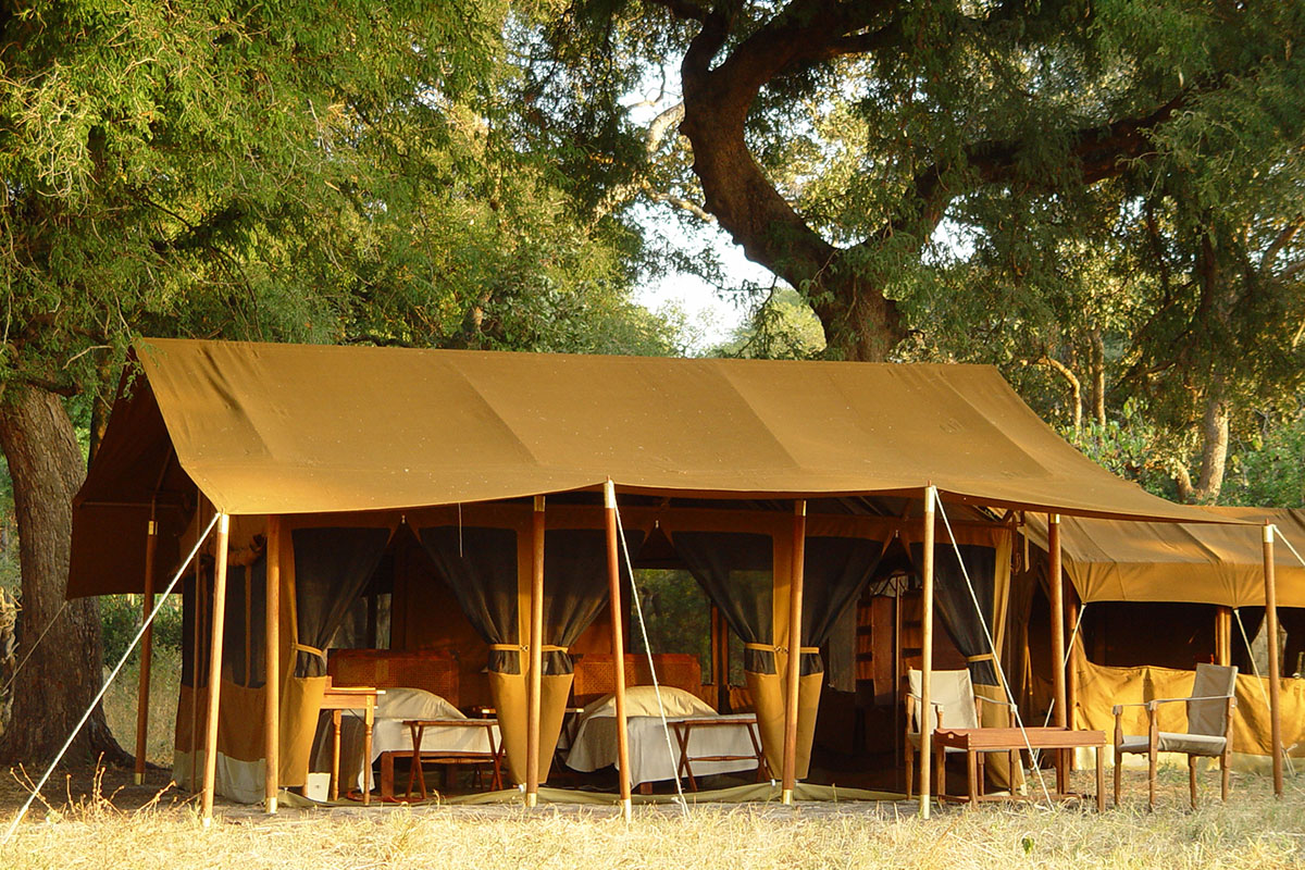 Camp in Tanzania