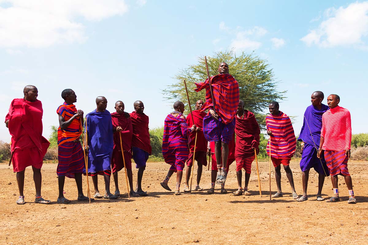 Masai people in Kenya