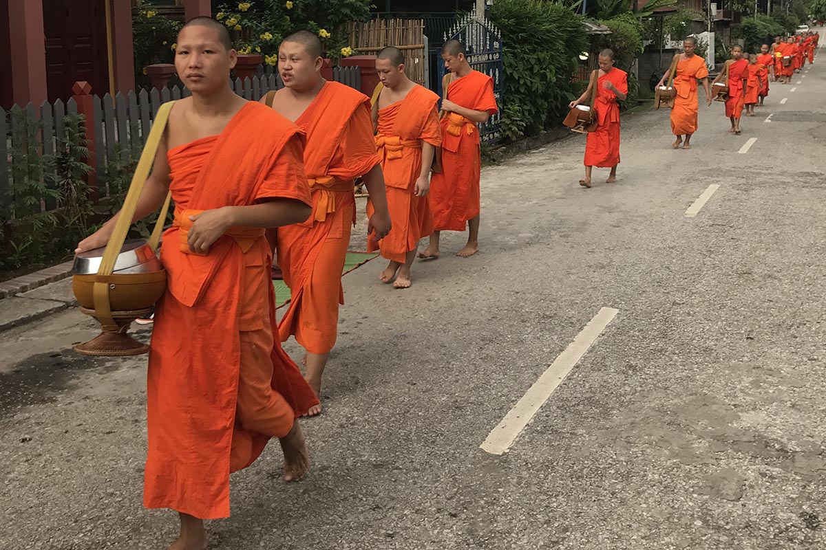 Luang Prabang monks