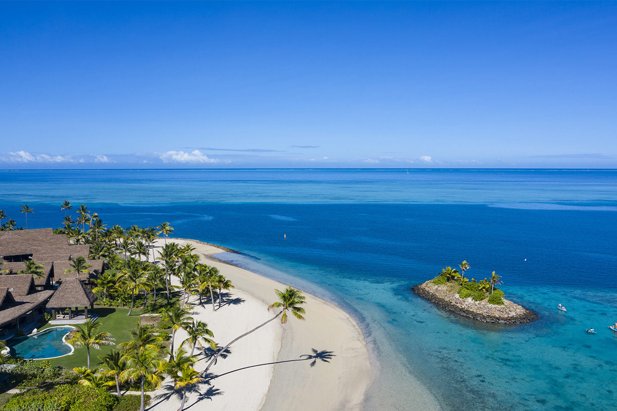 luxury private island Fiji