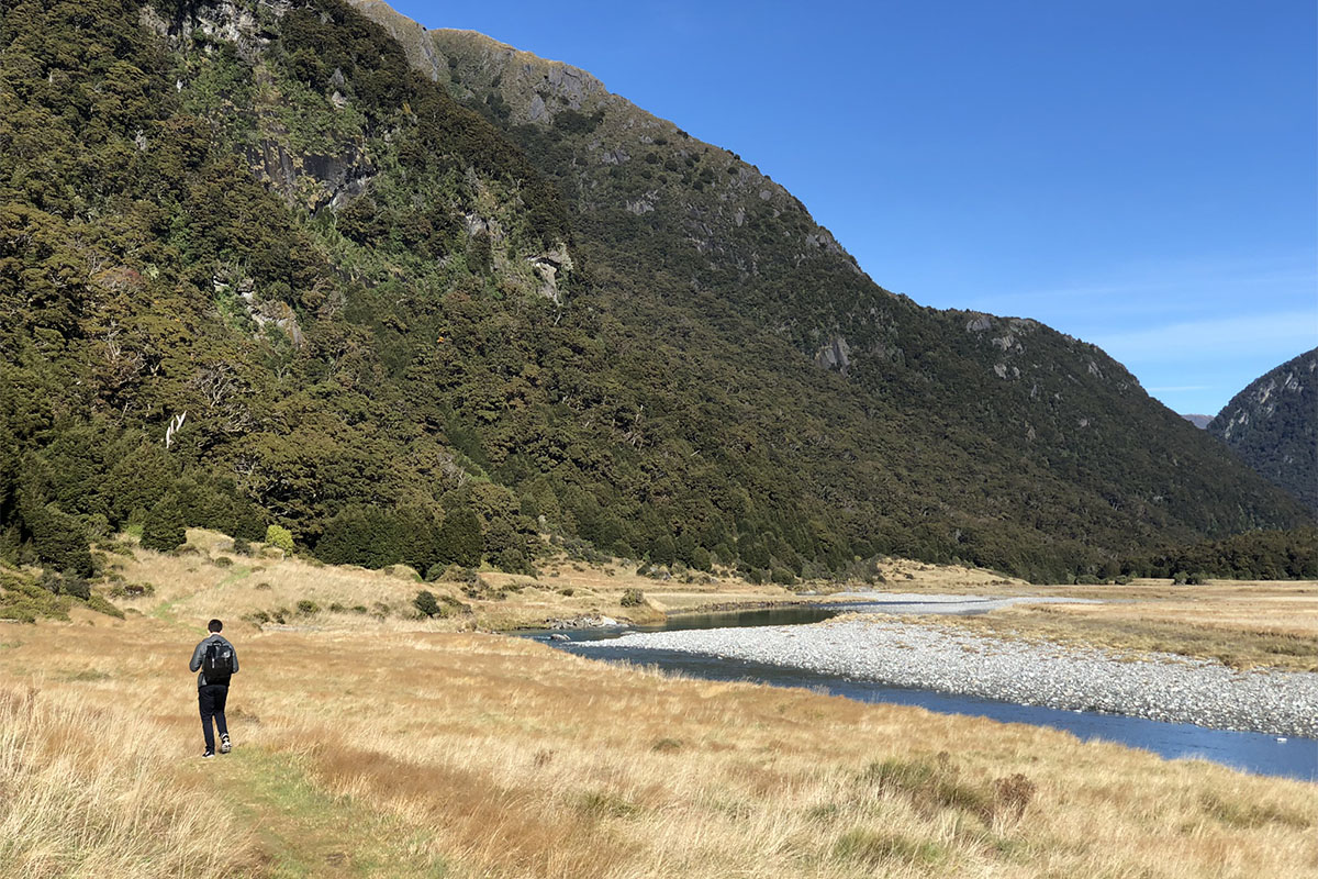Penny in Mount Aspiring NP