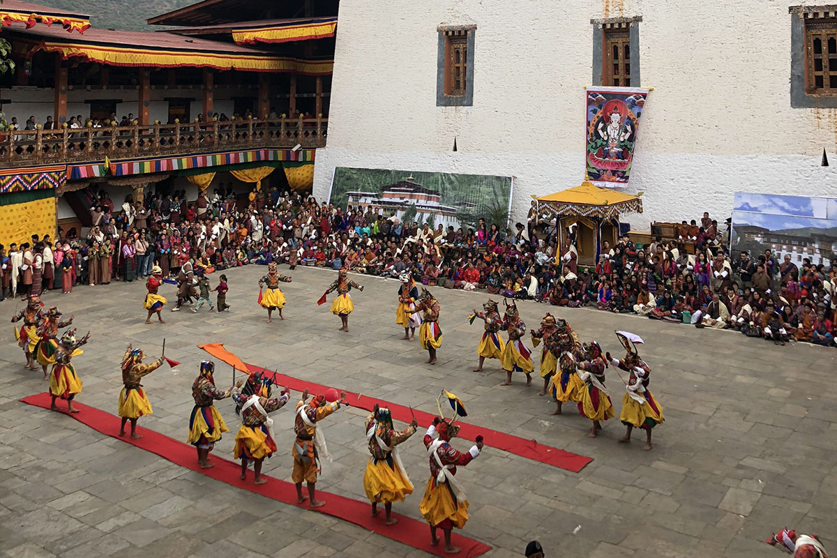 Experiencing the Punakha Festival in Bhutan