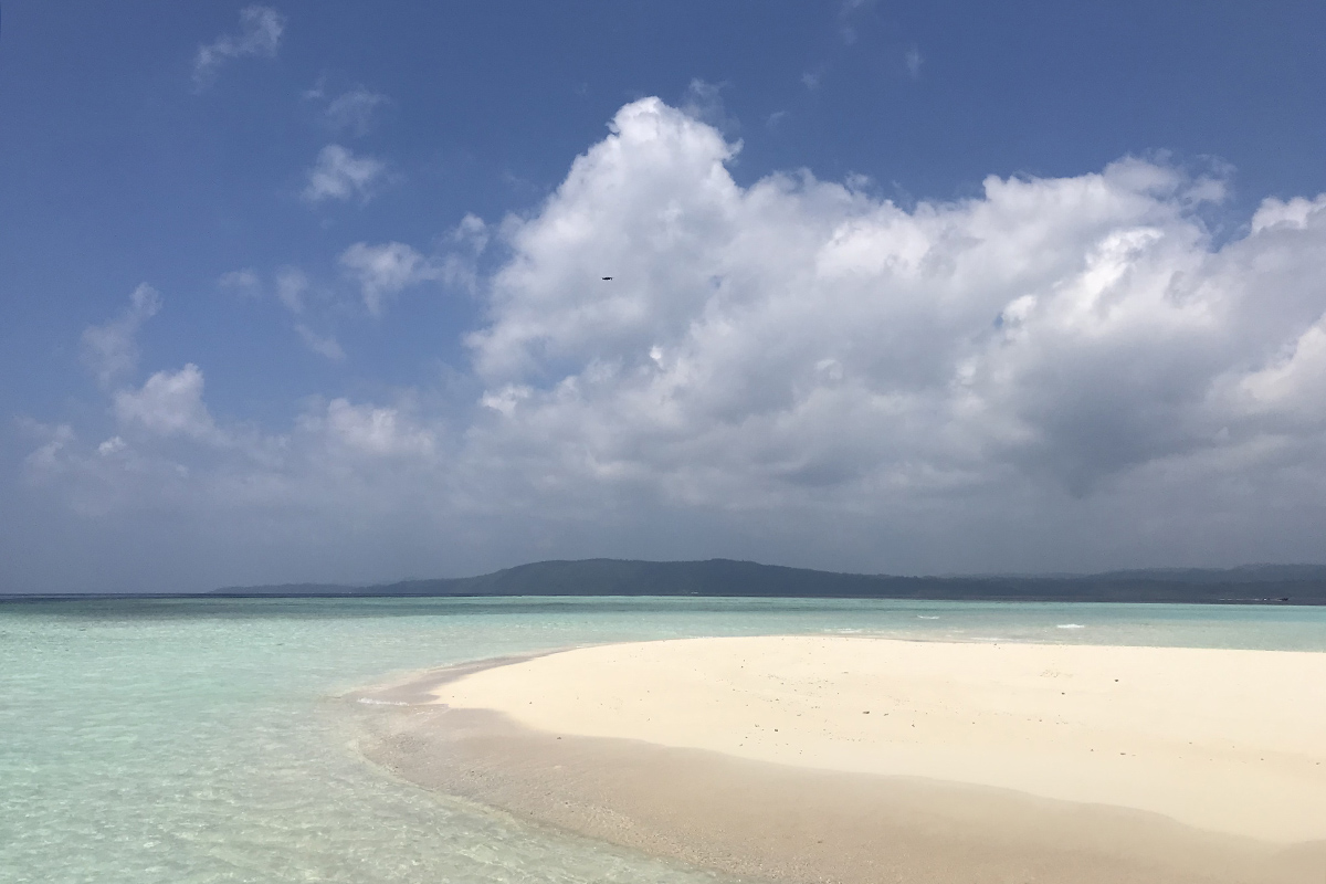 Island-hopping on the extraordinary Prana by Atzaro in Raja Ampat, Indonesia