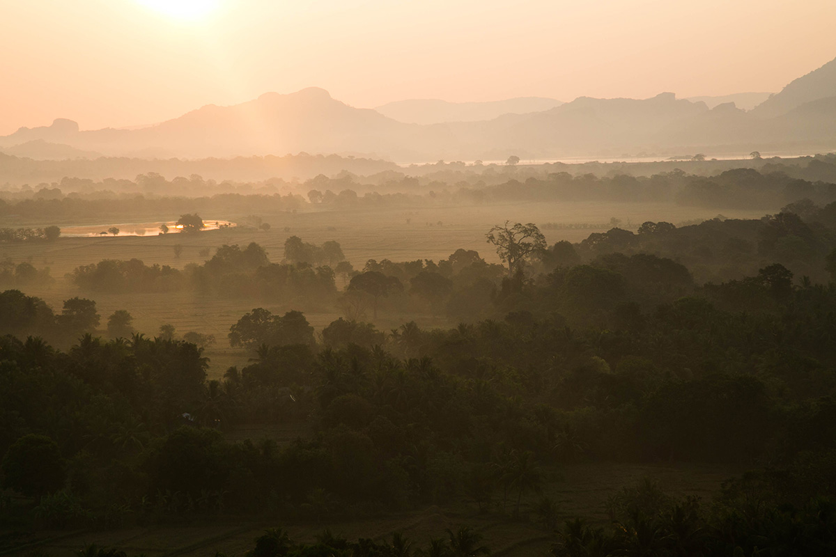 Hot-air ballooning over Sri Lanka's Cultural Triangle