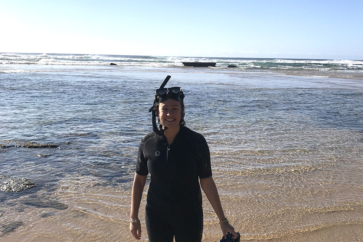 Snorkelling at Thonga Beach Lodge