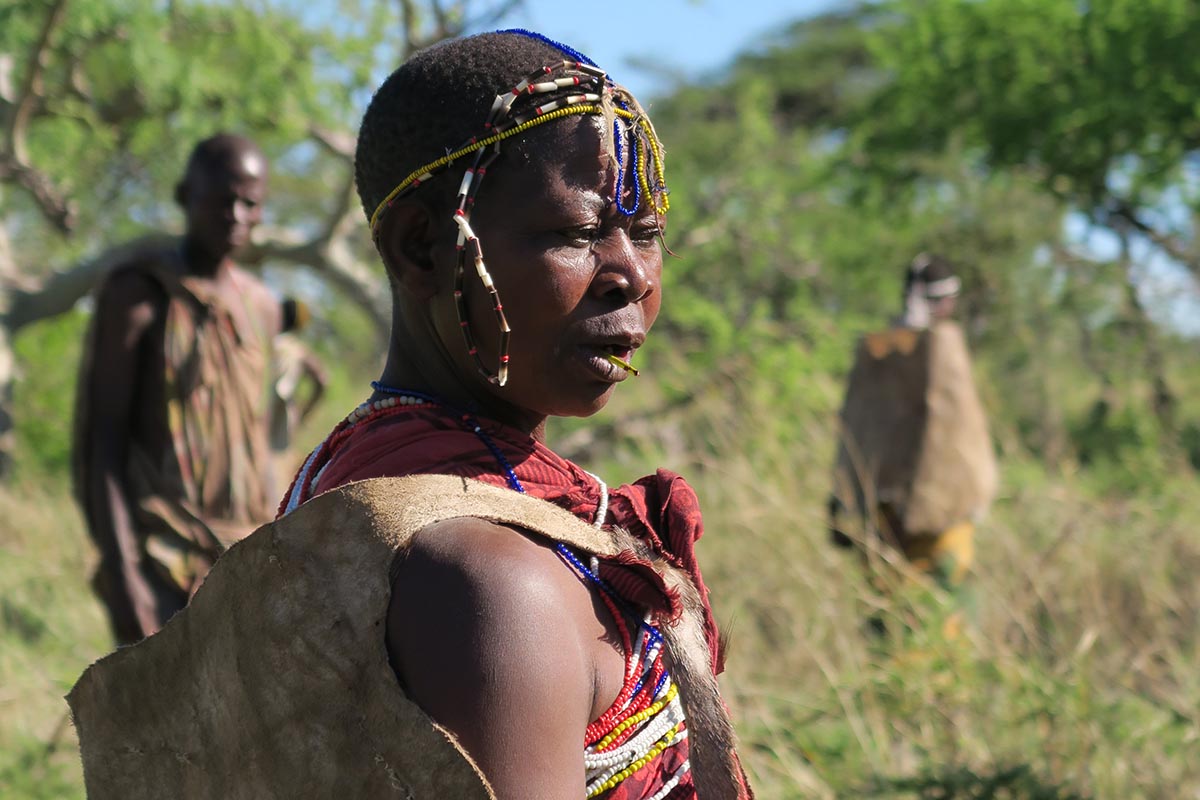 A MORNING WITH THE HADZABE BUSHMEN