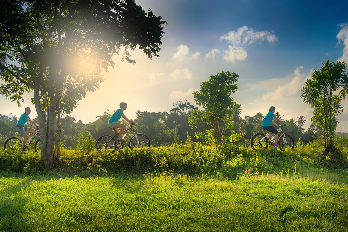 biking in Galle Sri Lanka
