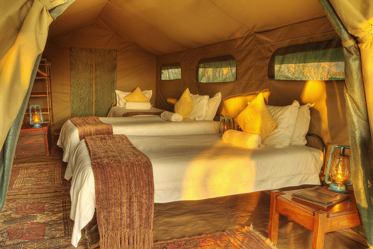 tented camp