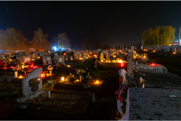 Tzintzuntzan cemetery , Day of the Dead, Santa Fe, Mexico