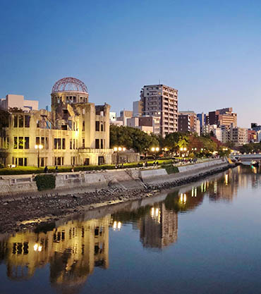 buildings in Hiroshima, Japan's hidden gem
