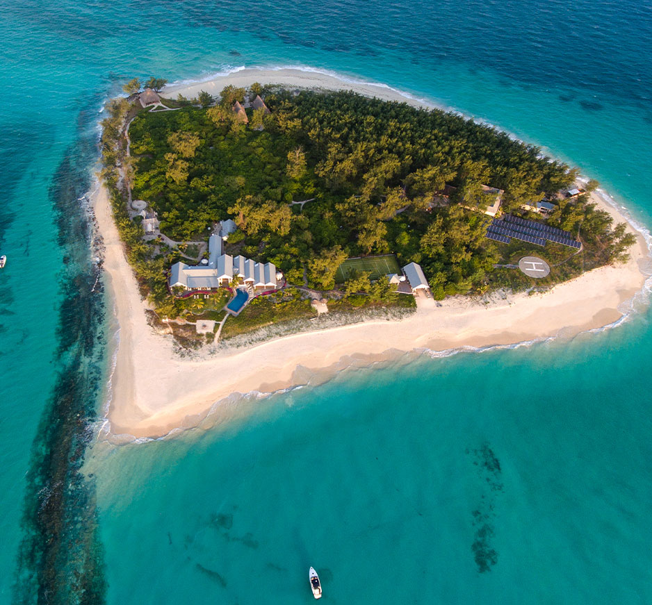 Exclusive family holidays on Thanda Island Tanzania