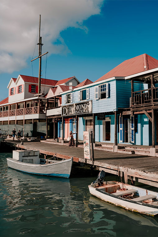 Antigua harbour