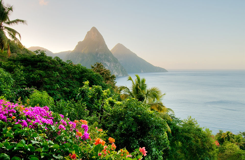 Piton Mountains St Lucia