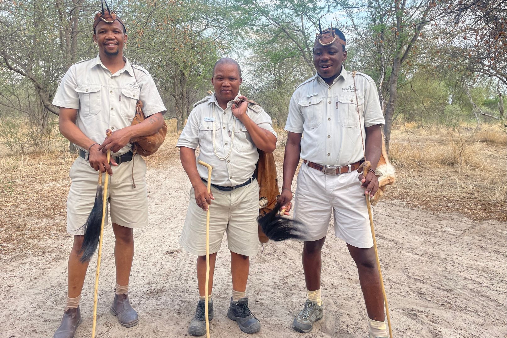 Kalahari bushman walk