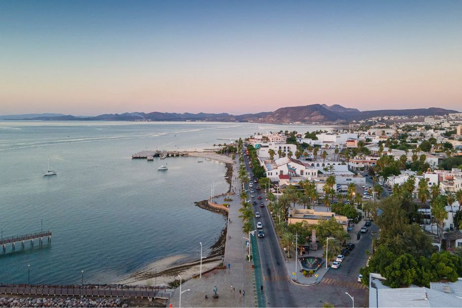 Malecon from holidays in la paz