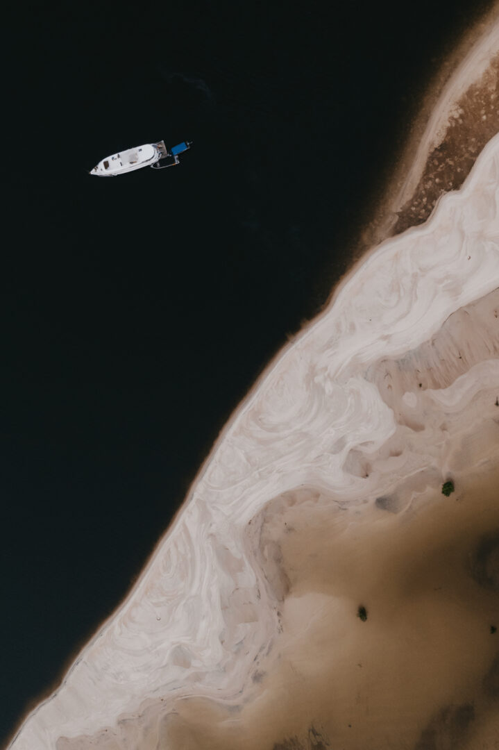 The Tapajos River meets the Amazon