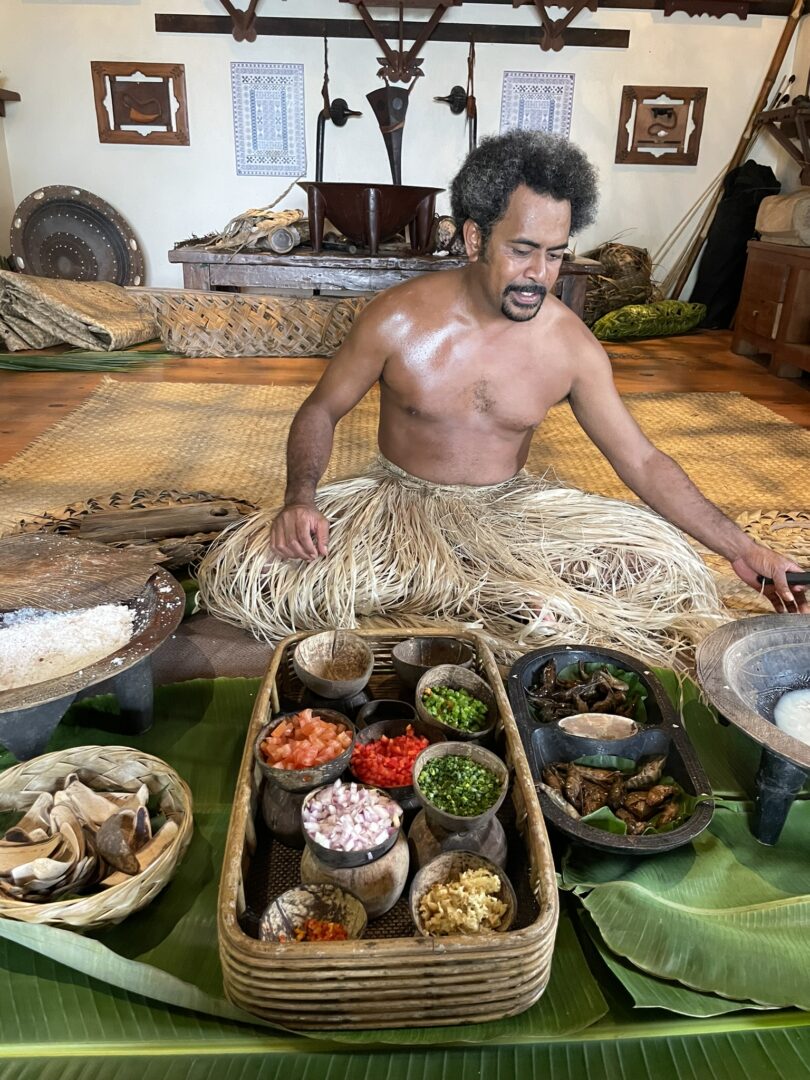 cooking class, Nanuku, Fiji