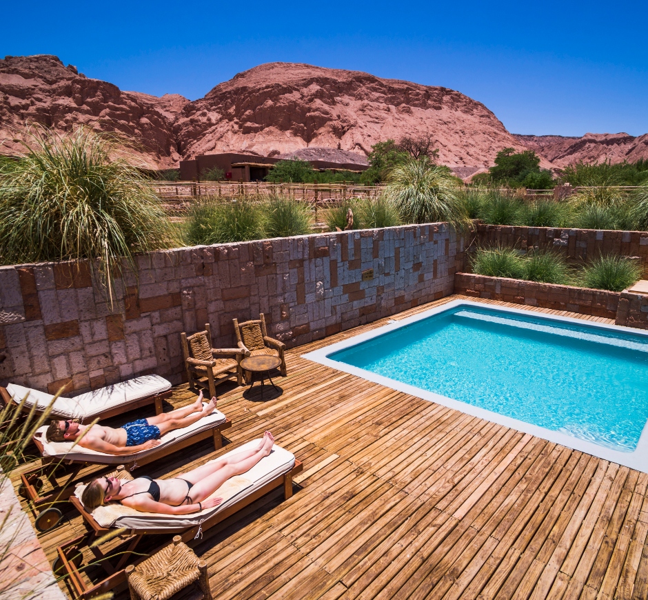 pool area, Alto Atacama Desert Lodge & Spa, Atacama Desert, Chile