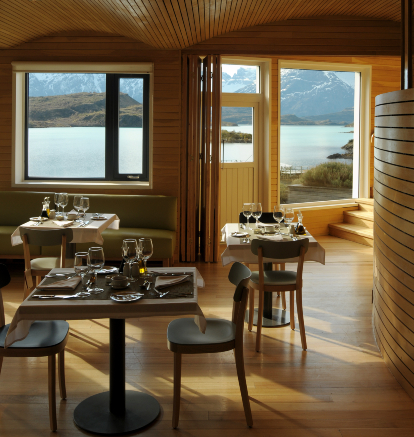 Dining room, Explora torres del paine, chile