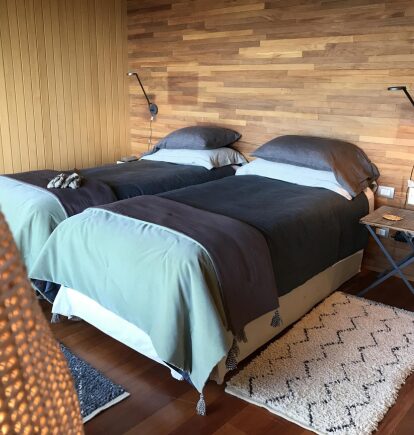 Twin Bedroom, Tierra Chiloe, Chile
