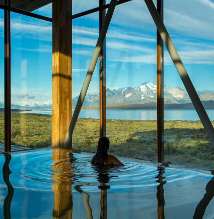 Pool, Tierra Patagonia, Chile