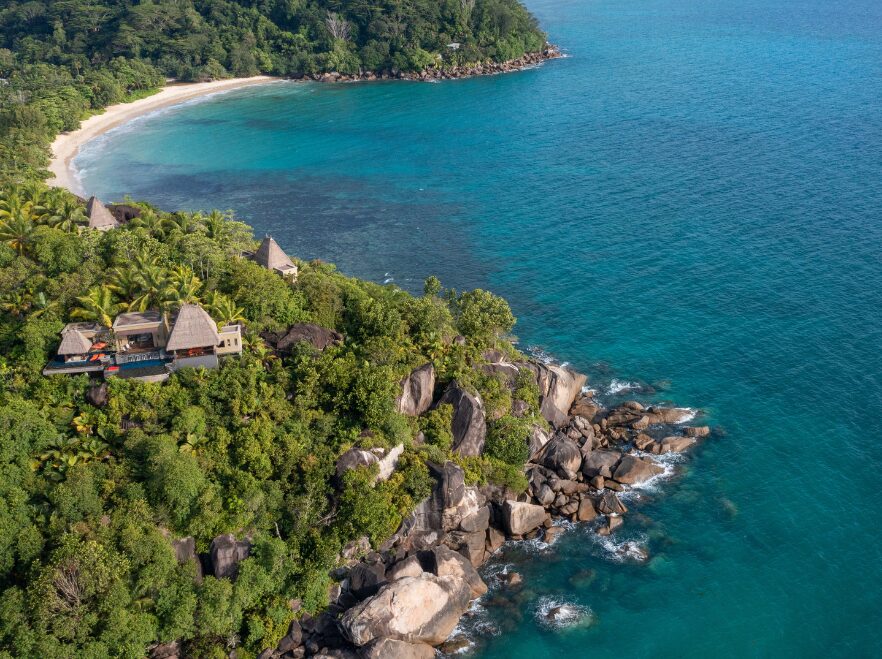 Exterior, Anantara Maia, Mahe, Seychelles