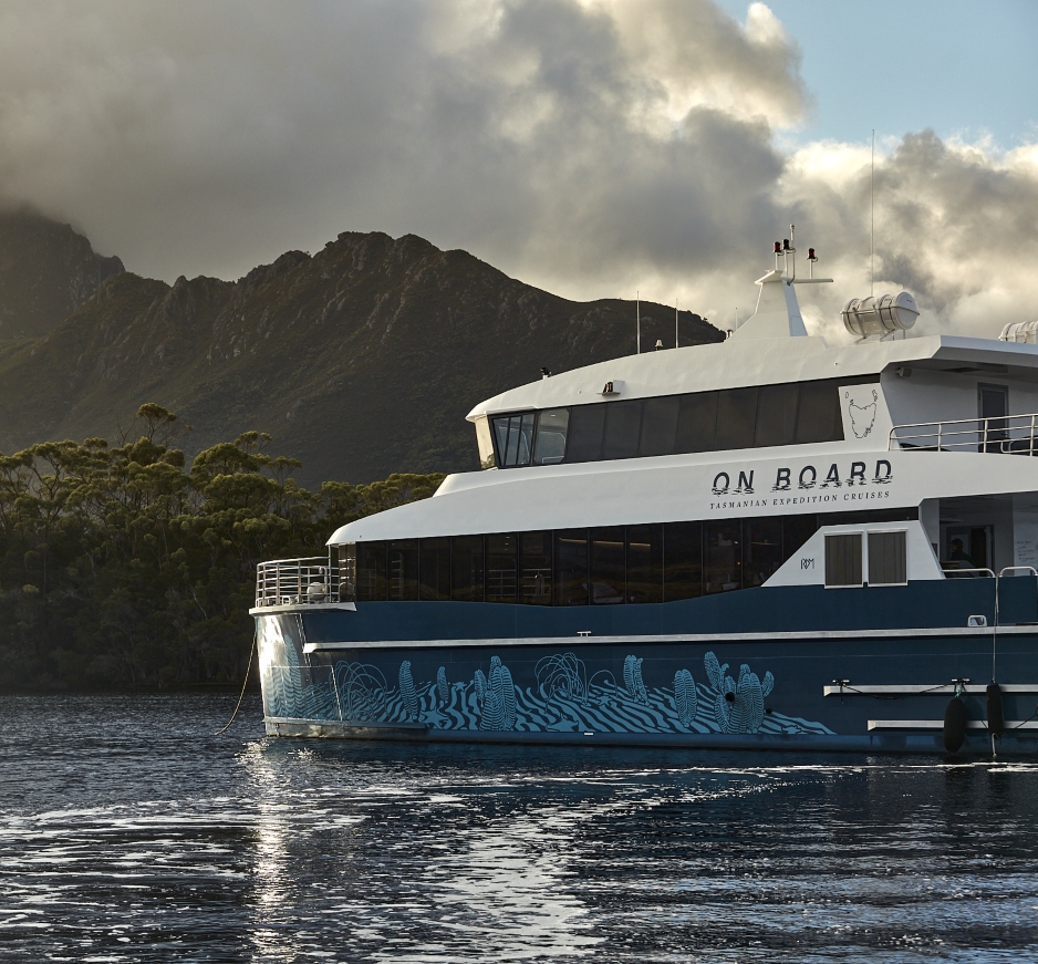 On board, Tasmania