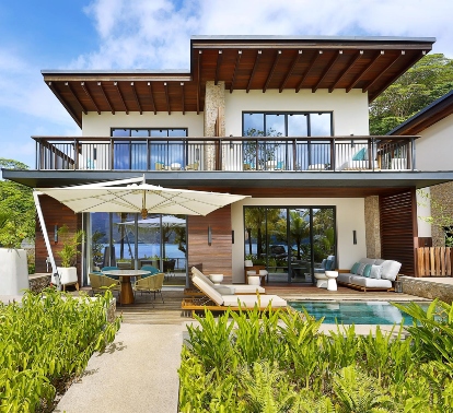 Tree Bedroom Bay House with Plunge Pool