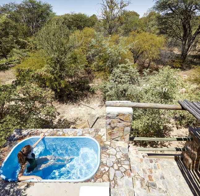 Camelthorn Camp, Hwange National Park, Zimbabwe