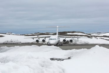 Arrival at King George Island