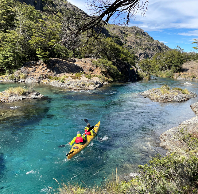kayak, Explora Patagonia National Park, Chile