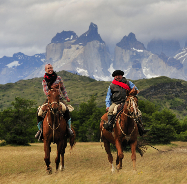 horseriding at Explora Torres Del Paine