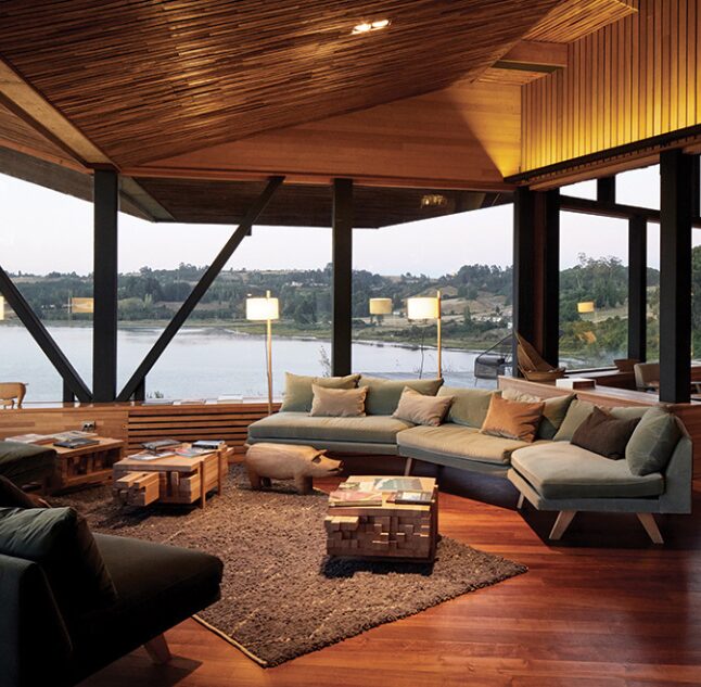 Seating Area, Tierra Chiloe, Chile
