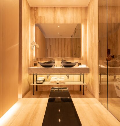 signature suite sink, Hotel Magnolia, Santiago, Chile