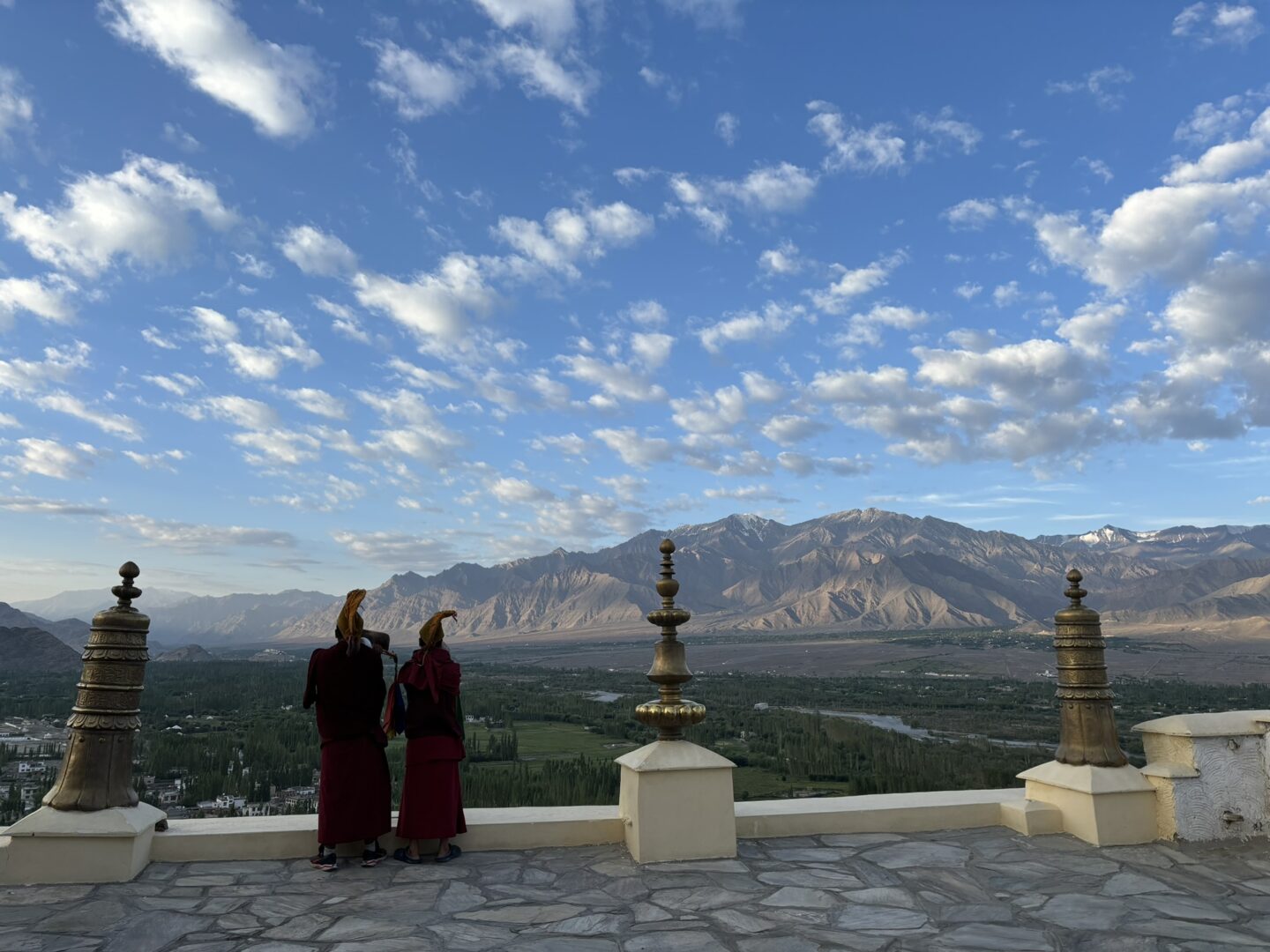 Morning Prayers at Thikse Monastery, Ladakh
