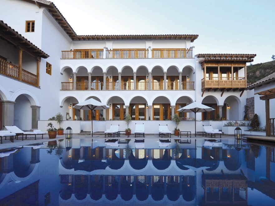 Pool, Palacio Nazarenas, Cuzco, Peru