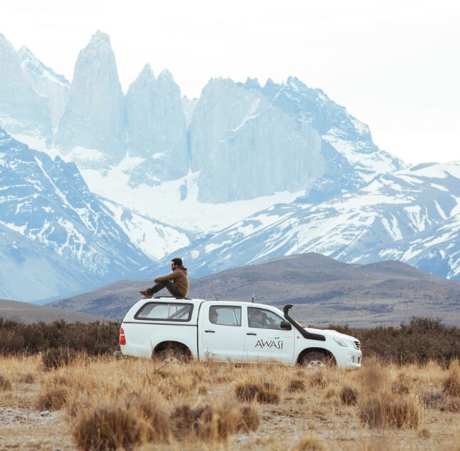 Excursion Vehicle, Awasi Patagonia, Torres Del paine, Chile