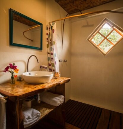 New bedroom's bathroom, Kentitambo, Amazonas Region, Nortern Peru