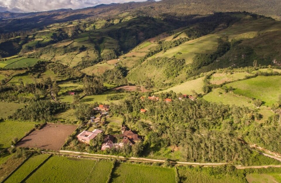 Aerial View, Kentitambo, Amazonas Region, Peru
