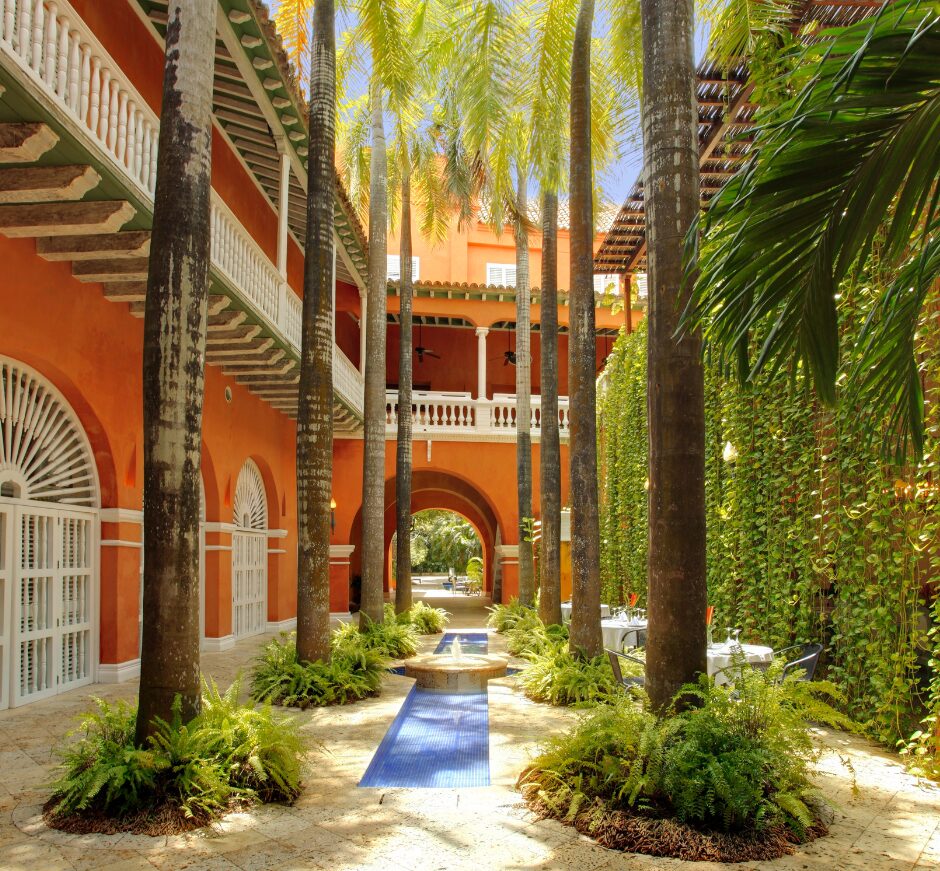 Entrance, Casa Pestagua, Cartagena, Colombia