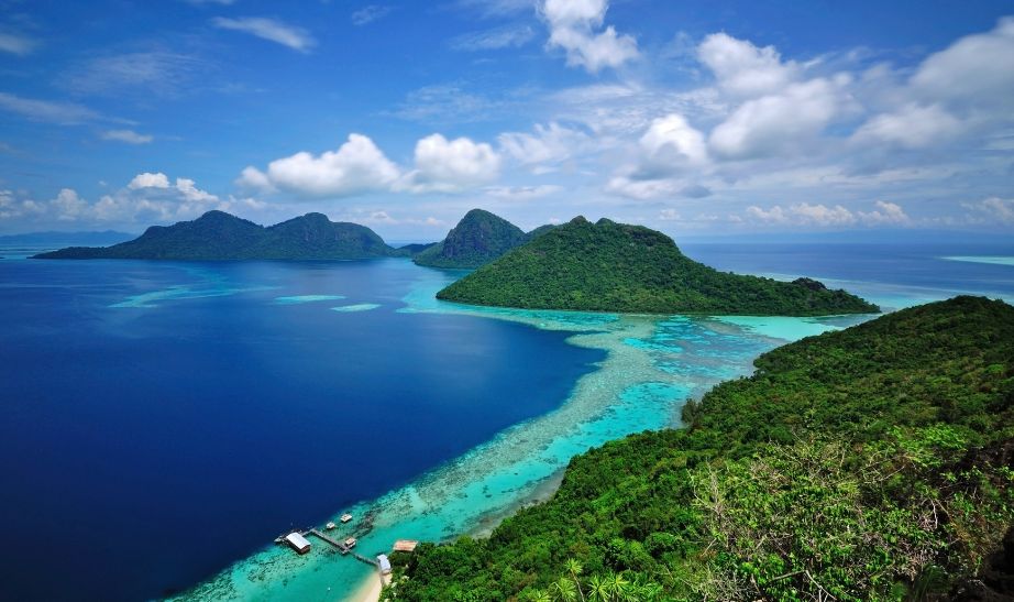 The stunning coast of Borneo Istock